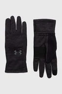 Rękawiczki - Under Armour rękawiczki męskie kolor czarny - miniaturka - grafika 1