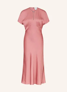 Calvin Klein Sukienka Satynowa rosa - Sukienki - miniaturka - grafika 1