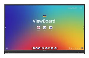 Viewsonic IFP6553 tablica interaktywna 165,1 cm (65") 3840 x 2160 px Ekran dotykowy Czarny - Tablice interaktywne - miniaturka - grafika 1