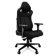 Fotele gamingowe - Fotel gamingowy biurowy YUMISU 2055 Magnetic Black Tkanina - miniaturka - grafika 1