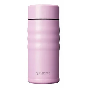Kyocera Kyocera Ceramiczny kubek termiczny &quot;Twist&quot 350ml różowy MB-12SPK - Kubki termiczne - miniaturka - grafika 1