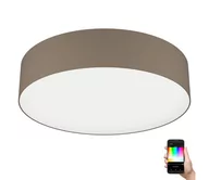 Lampy sufitowe - Eglo 900441 - LED RGBW Ściemnialny plafon ROMAO-Z LED/35W/230V brązowy - miniaturka - grafika 1