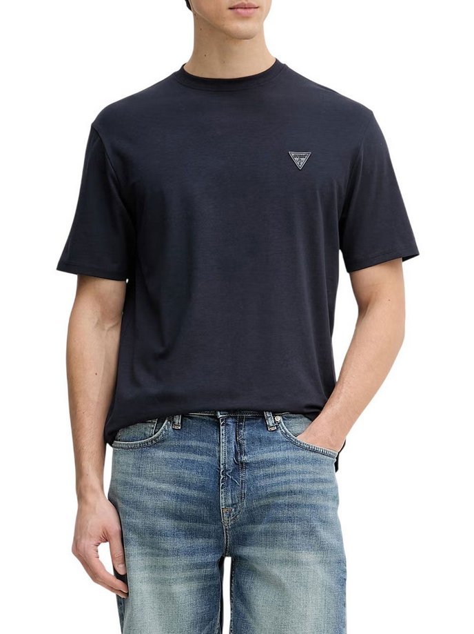 T-shirt męski guess con small patch altro