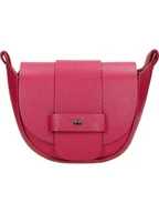 Torebki damskie - Wojas Skórzana torebka w kolorze różowym - 16 x 21 x 7 cm - miniaturka - grafika 1