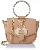 Torebki damskie - Love Moschino Damska torba na ramię, Borsa A Spalla, biała, rozmiar uniwersalny - miniaturka - grafika 1