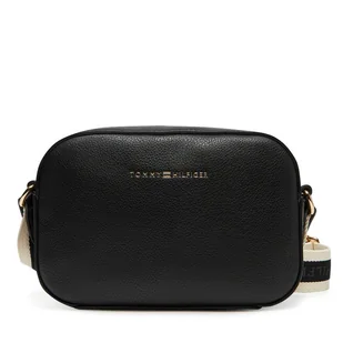 Torebka Tommy Hilfiger AW0AW17450 Czarny - Torebki damskie - miniaturka - grafika 1