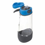 Shakery i bidony sportowe - Sportowa butelka tritanowa 600 ml, Blue Slate, b.box - miniaturka - grafika 1