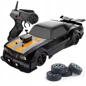 Zabawki zdalnie sterowane - Samochód Zdalnie Sterowany RC Auto na pilot 4x4 DUŻY Drift led dym do drift - miniaturka - grafika 1