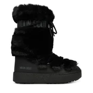 Śniegowce damskie - Śniegowce Moon Boot Mb Ltrack Faux Fur High Wp 80D2450210 Czarny - miniaturka - grafika 1