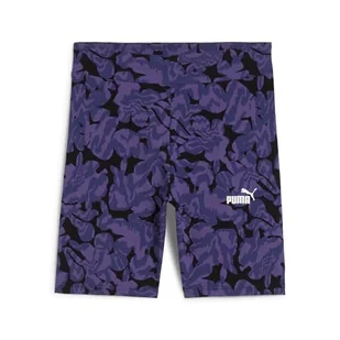 PUMA ESS NATURE 2.0 AOP krótkie legginsy z wysokim stanem 18 cm - Legginsy - miniaturka - grafika 1