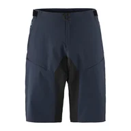 Spodenki rowerowe - Męskie Spodenki CRAFT ADV OFFROAD XT SHORTS W PAD M 1914559-396000 – Granatowy - miniaturka - grafika 1