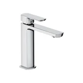 Baterie umywalkowe - Bateria umywalkowa chrom Reel Cersanit - miniaturka - grafika 1