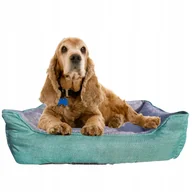 Legowiska dla psów - LEGOWISKO DLA PSA KOTA 74x58x21 CM KANAPA SOFA POSŁANIE DLA PSÓW ROZMIAR L - miniaturka - grafika 1