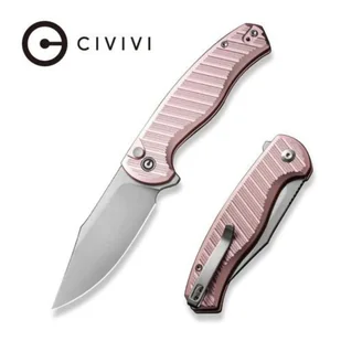 Nóż składany Civivi Stormhowl Light Pink Aluminum, Satin Nitro-V (C23040B-3) - Noże - miniaturka - grafika 1