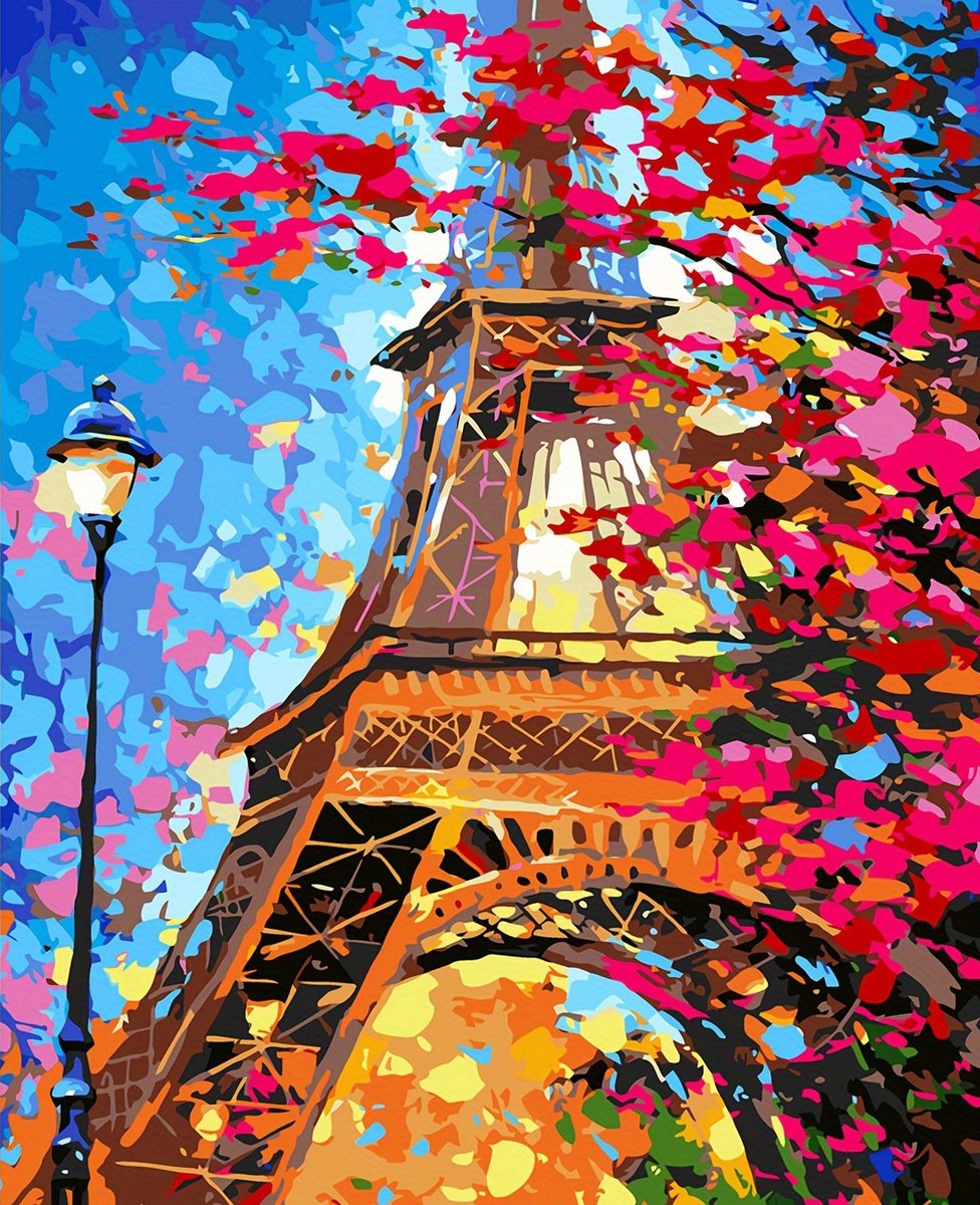 Mozaika diamentowa wieza eiffla 2