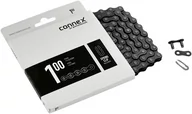 Łańcuchy rowerowe - CONNEX Gwiazda Connex 100 Czerwony, Stal 112 Gld Łańcuchy, Srebrny, One Size (CO-100) - miniaturka - grafika 1