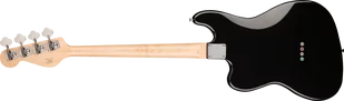 Squier Paranormal Rascal Bass HH Laurel Fingerboard White Pearloid Pickguard Metallic Black - Gitary basowe - miniaturka - grafika 2