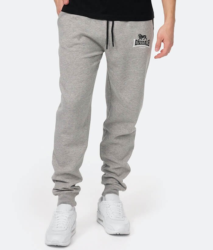 Spodnie LONSDALE LONDON TWO TONES szare-M