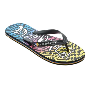 Japonki męskie Quiksilver Molokai Wordblock - Klapki i japonki męskie - miniaturka - grafika 1