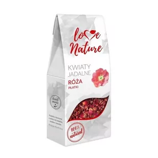 LOVE NATURE LOVE NATURE PŁATKI RÓŻY 20G - Yerba Mate - miniaturka - grafika 1
