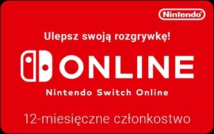 Nintendo Switch Online - 12 miesięcy - Akcesoria do Nintendo - miniaturka - grafika 1