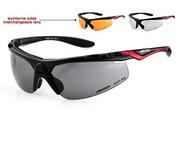 Okulary sportowe - Arctica Sportowe okulary Biker S-30 rowerowe - miniaturka - grafika 1