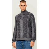 Swetry męskie - GUESS Sweter NOEL Regular Fit - miniaturka - grafika 1