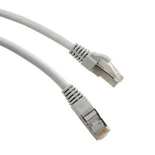 Patchcord SSTP (PiMF) kat.6a 0.25m (szary) - Patchcordy - miniaturka - grafika 1