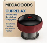 Masażery - Elektryczny masażer bańkowy z funkcją podgrzewania do pleców i szyi DE. - miniaturka - grafika 1