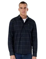 Koszule męskie - Street One MEN Męska koszula D330030, Night Blue, S, niebieski (Night Blue), S - miniaturka - grafika 1