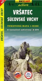 SHOCart Vršatec Súlovské Vrchy 1:50 000 - Atlasy i mapy - miniaturka - grafika 1