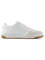 Trampki męskie - New Balance Skórzane sneakersy "BB480" w kolorze białym - miniaturka - grafika 1