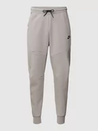Spodnie sportowe męskie - Spodnie dresowe ze szwami działowymi - miniaturka - grafika 1