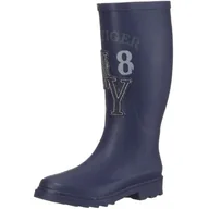 Kalosze damskie - Tommy Hilfiger Robin 2 FB8FB01143 kalosze chłopięce, niebieski - Niebieski Bluepatriot423-31 EU - miniaturka - grafika 1