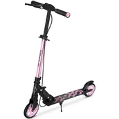 Hulajnogi - Hulajnoga Spokey Vacay Pro Jr (kolor Czarny. Fioletowy, rozmiar N/A) - miniaturka - grafika 1