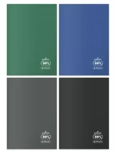 Zeszyt B5/60K kratka Eco PP Ocean Colors (5szt) - HERLITZ - Szkolne artykuły papiernicze - miniaturka - grafika 1