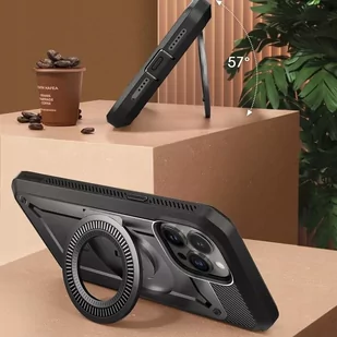 Etui Supcase UB Pro Mag do MagSafe do iPhone 15 Pro black - Etui i futerały do telefonów - miniaturka - grafika 1