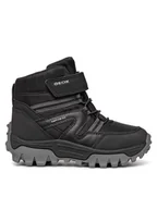 Buty dla chłopców - Geox Kozaki J Himalaya Boy B Abx J46FRD 050FU C9999 S Czarny - miniaturka - grafika 1