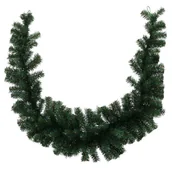 Ozdoby bożonarodzeniowe - Girlanda świąteczna zielona 180 cm - miniaturka - grafika 1