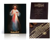 Ikony i obrazy sakralne - Ikona religijna Jezus Miłosierny Wileński - miniaturka - grafika 1