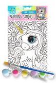 Zabawki kreatywne - Canvas Unicorn Zestaw Do Malowania - miniaturka - grafika 1