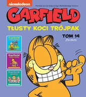 Komiksy dla młodzieży - Tłusty koci trójpak. Garfield. Tom 14 - miniaturka - grafika 1