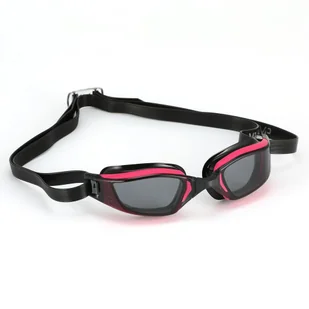Aqua Sphere Damskie okulary pływackie Michael Phelps Xceed lady dark Czarne/Różowe - Pływanie - miniaturka - grafika 1
