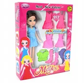 Lalki dla dziewczynek - Lalka Z Ubrankami I Akcesoriami Różne Kolory - miniaturka - grafika 1