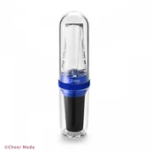 Siekacze tarki i szatkownice - Napowietrzacz i nalewak do wina submarine niebieski kod: CM-43794 - miniaturka - grafika 1