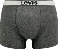 Majtki męskie - Levi`s Levi's Boxer 2 Pairs Briefs 37149-0398 szary S - miniaturka - grafika 1