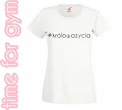 Koszulki sportowe damskie - Koszulka na siłownię / fitnes - miniaturka - grafika 1