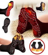 Środki do obuwia i ubrań - SKARPETY SKARPETKI GRZEJĄCE Z WYPUSTKAMI POBUDZAJĄCE KRĄŻENIE MASAŻ STÓP - miniaturka - grafika 1