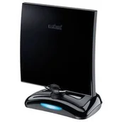 Anteny TV - Antena pokojowa Meliconi AT 49 R1 (881002) Czarna - miniaturka - grafika 1