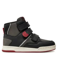 Buty dla chłopców - Sneakersy Mayoral 44503 Czarny - miniaturka - grafika 1